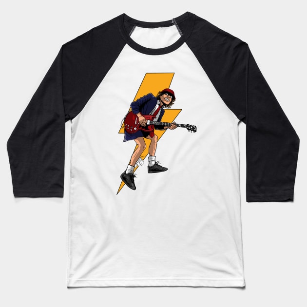 The Thunder Baseball T-Shirt by Hellustrations